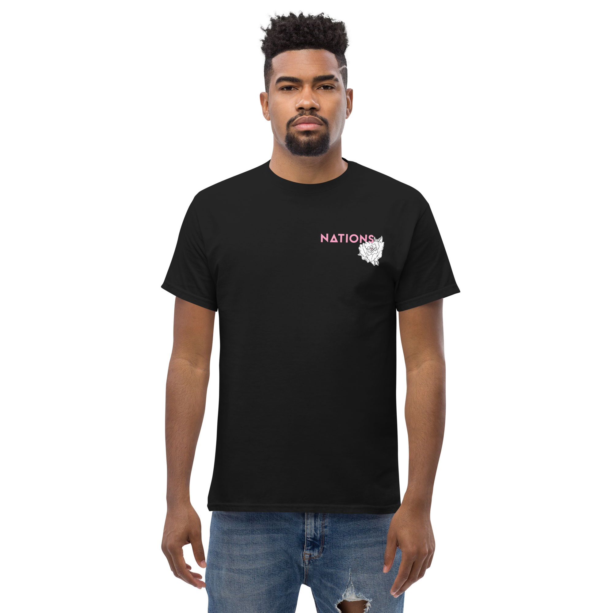 Skull and Roses Tee - Black