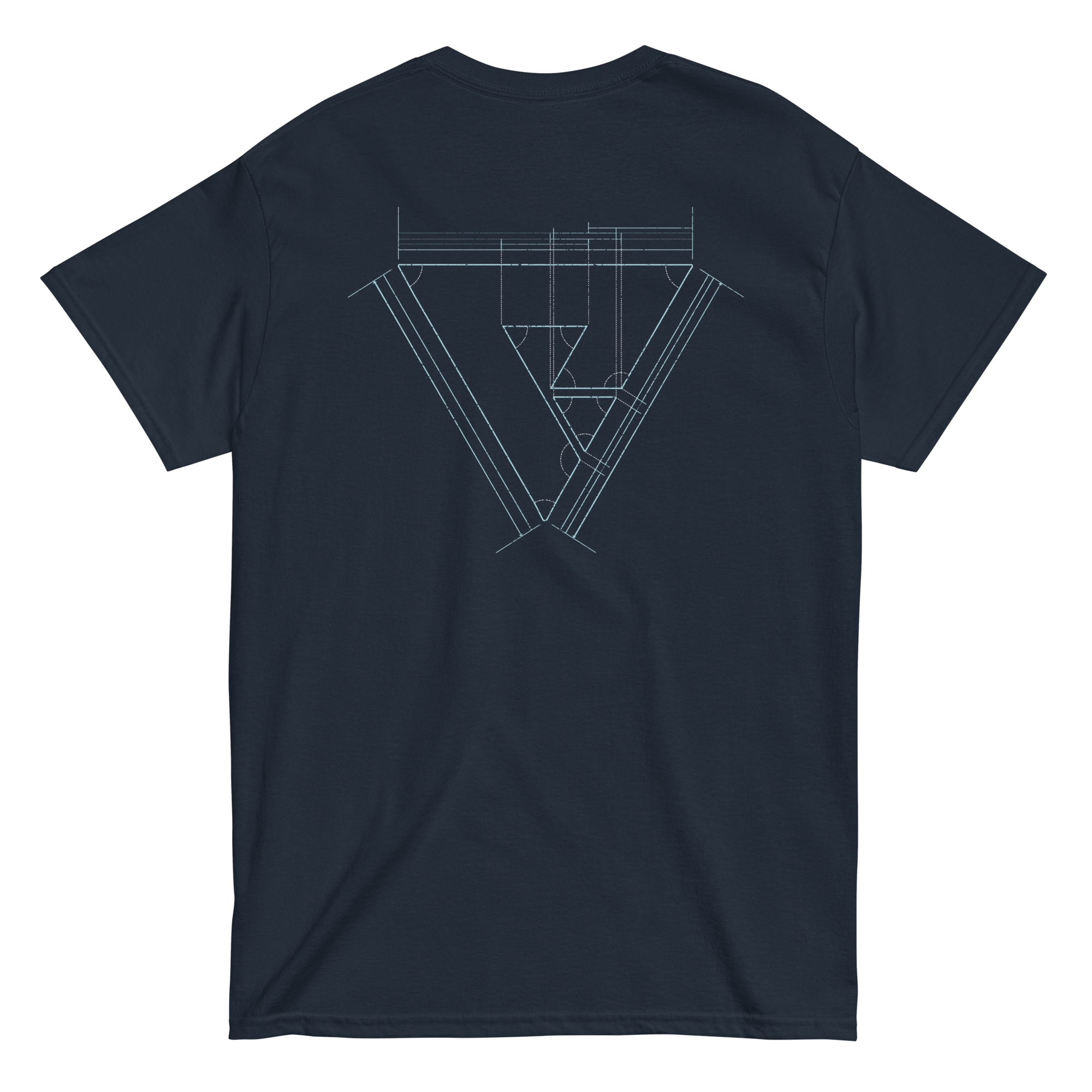 Blueprint Tee - Navy