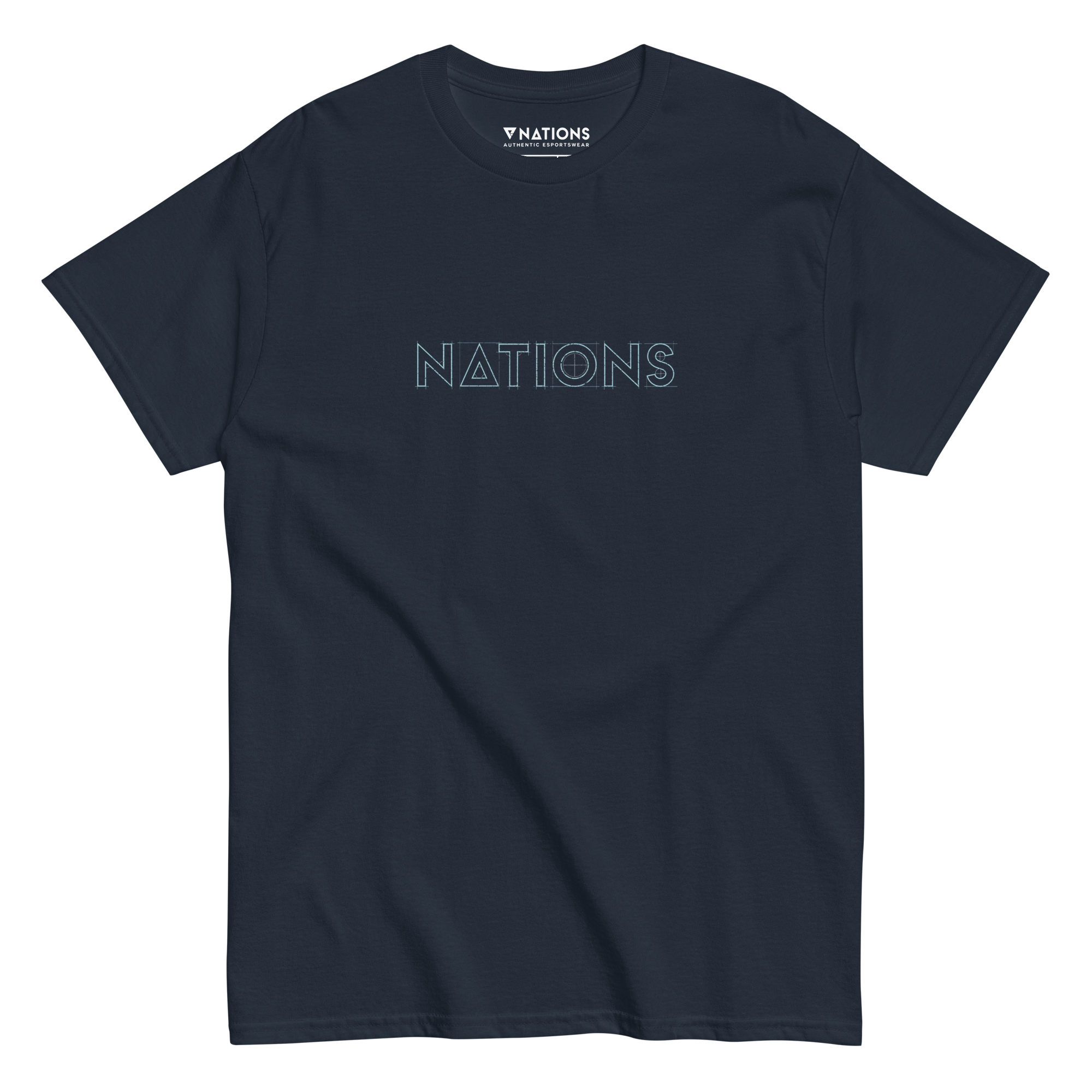 Blueprint Tee - Navy