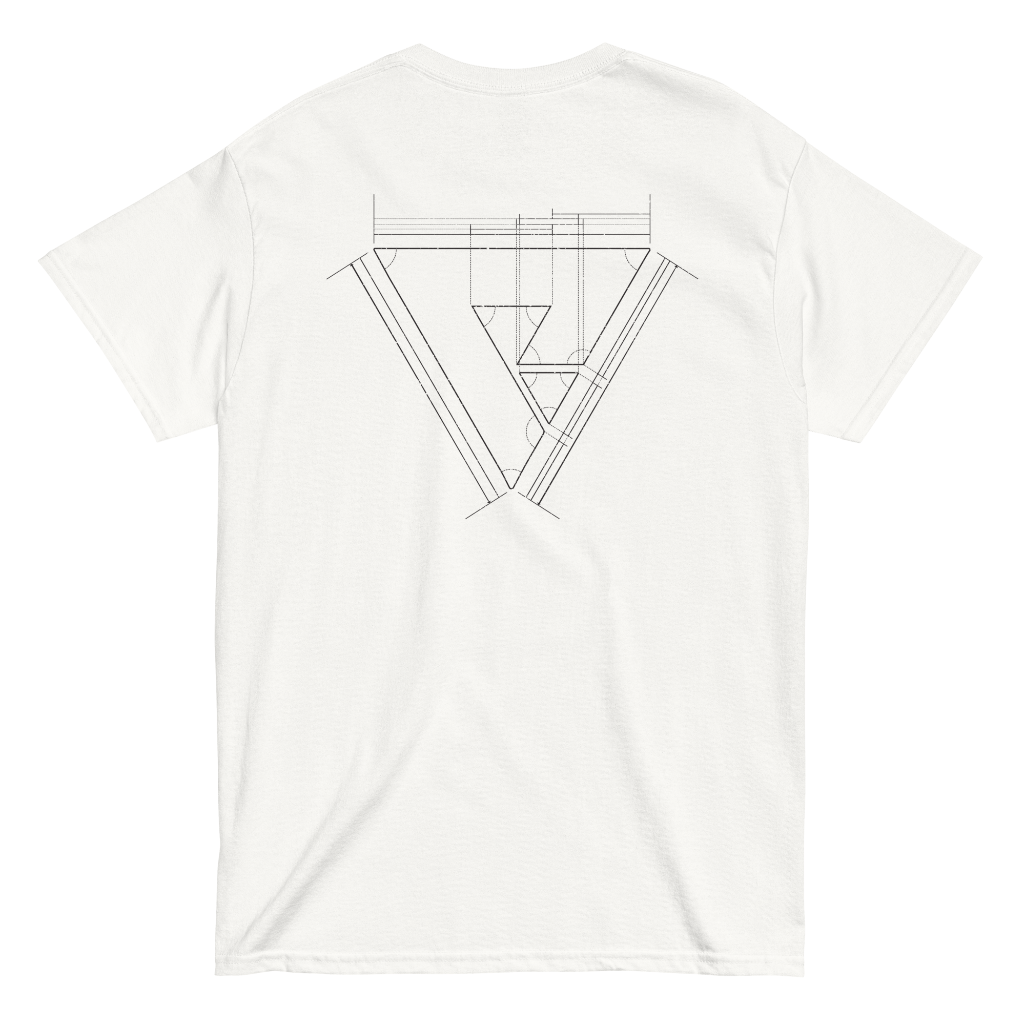 Blueprint Tee - White