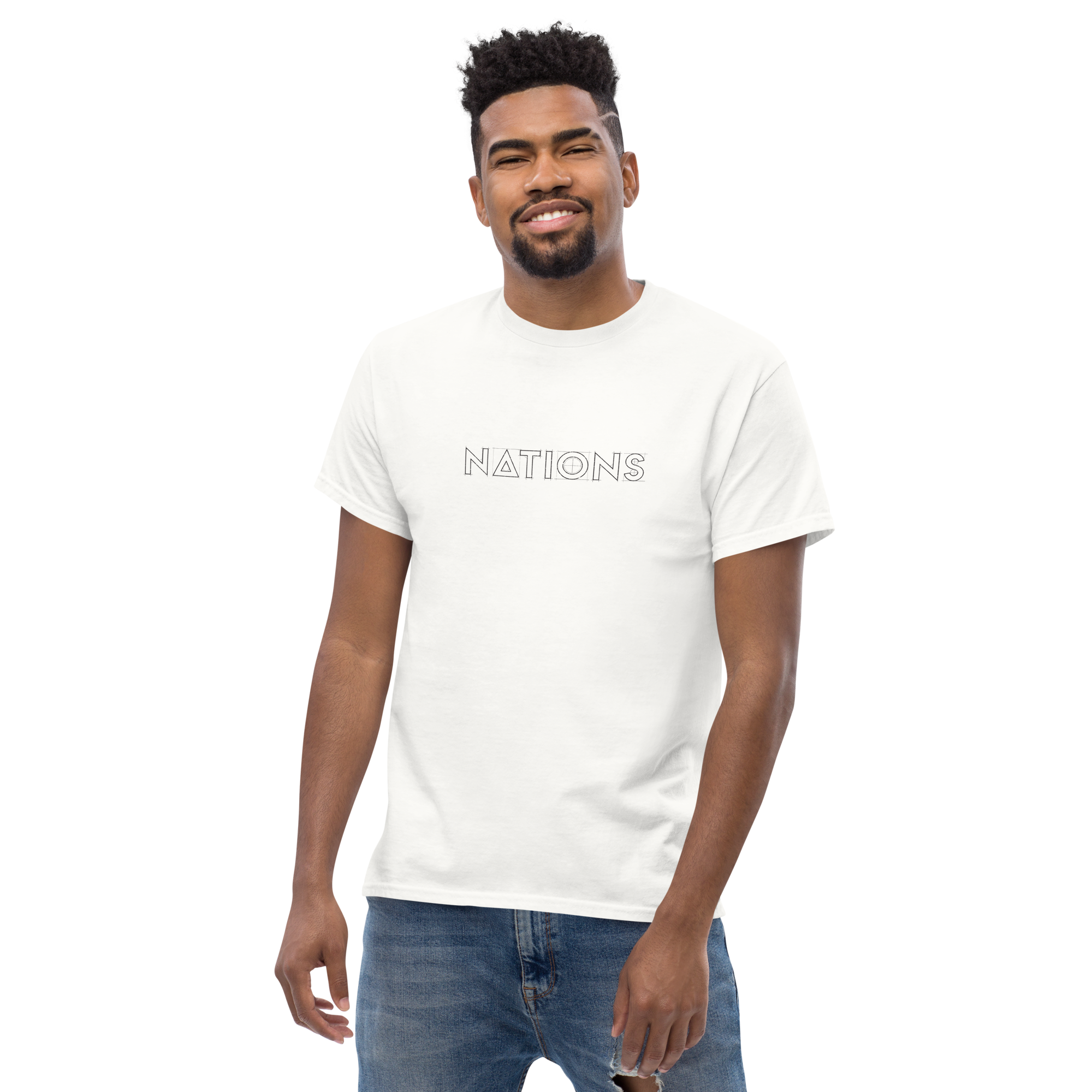 Blueprint Tee - White