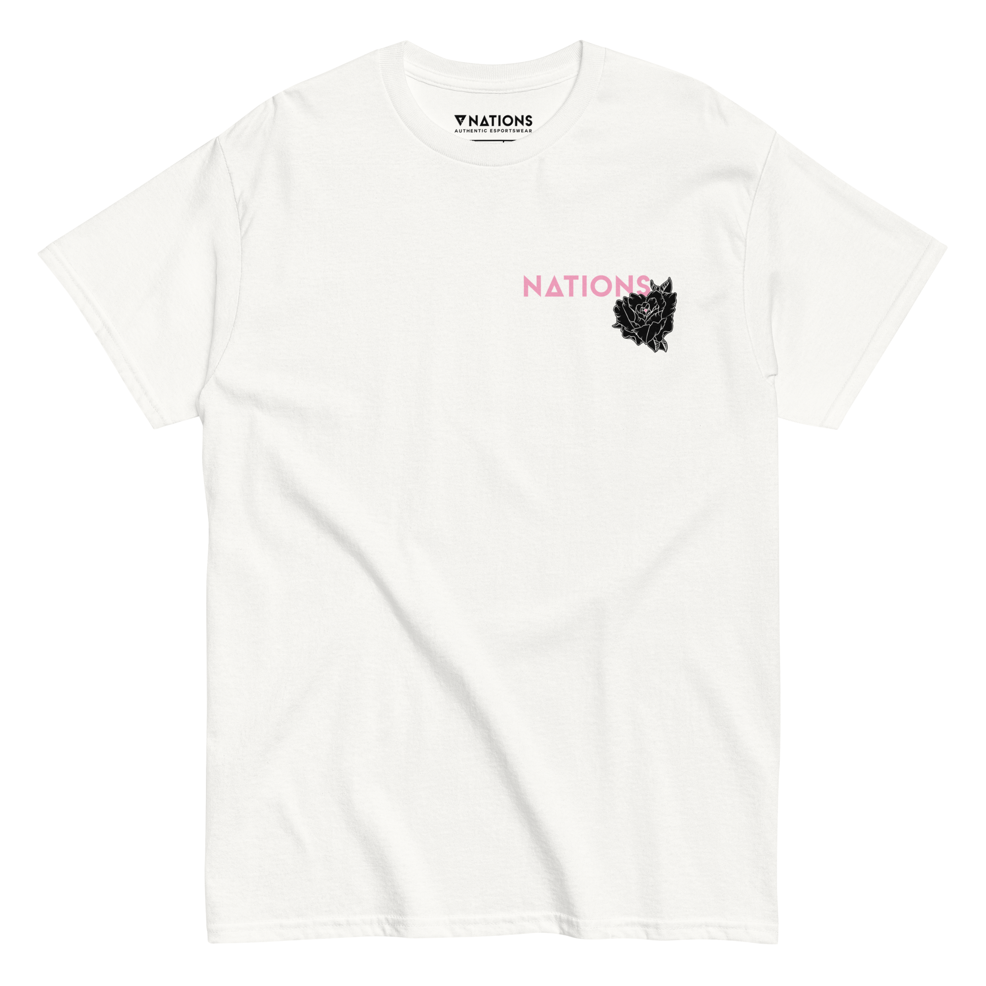 Skull and Roses Tee - White