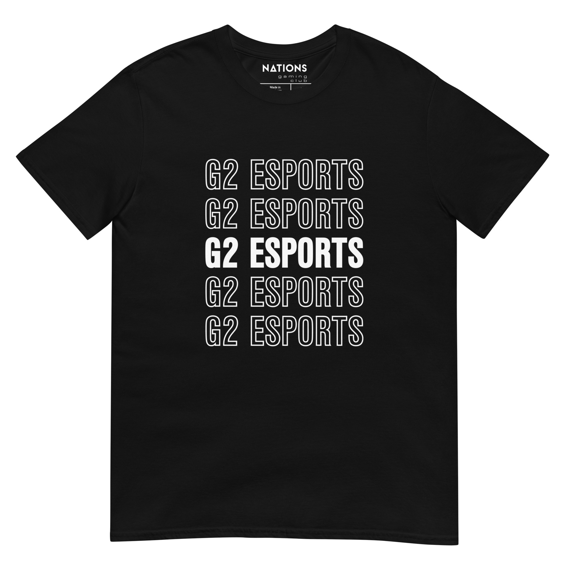 G2 Repeat Tee - Black