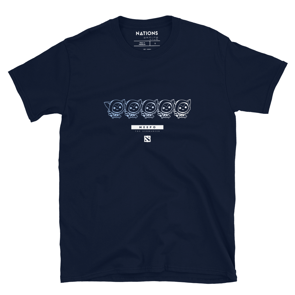 Meepo Line Tee - Navy