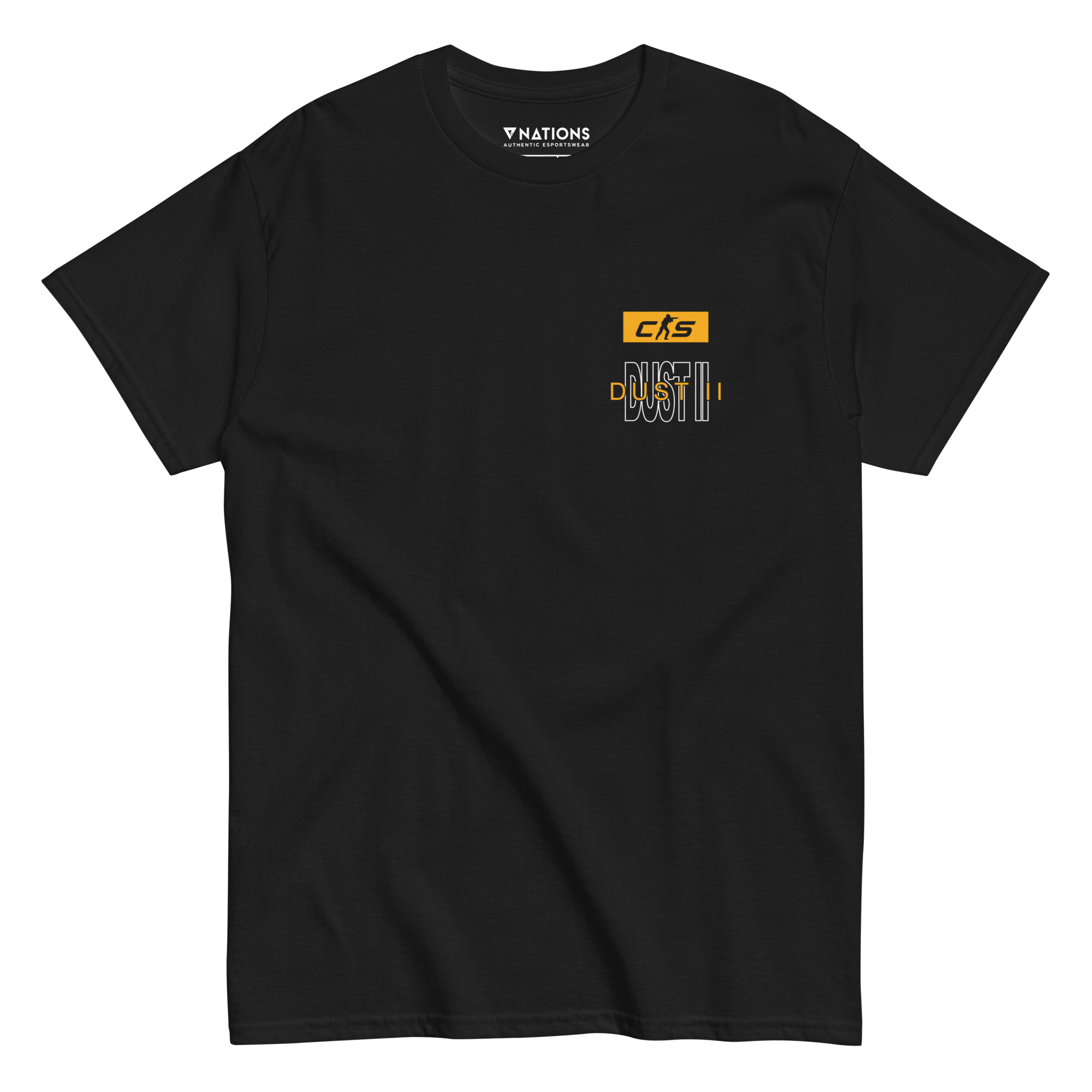CS2 Dust II Map Tee