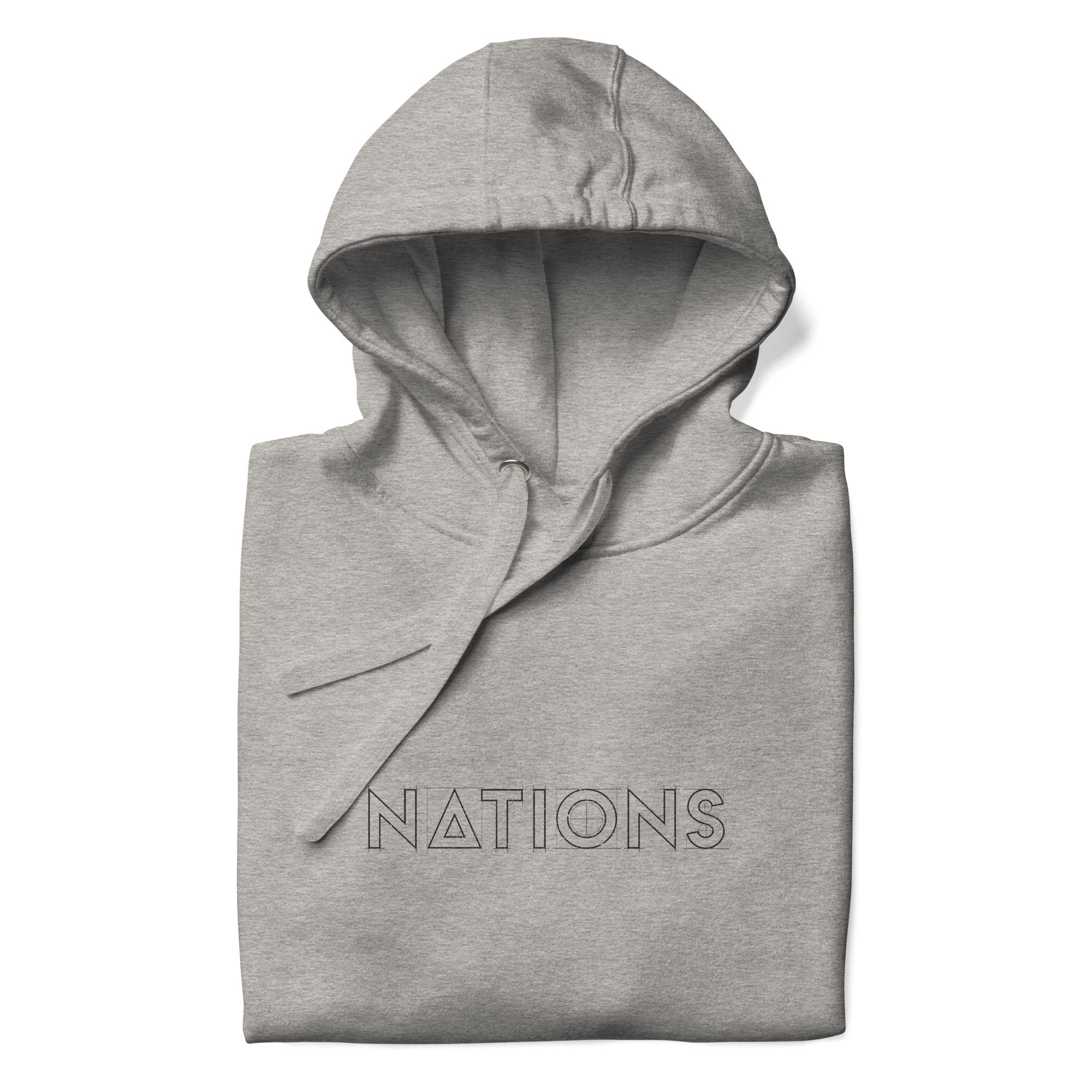 Blueprint Hoodie - Heather Grey