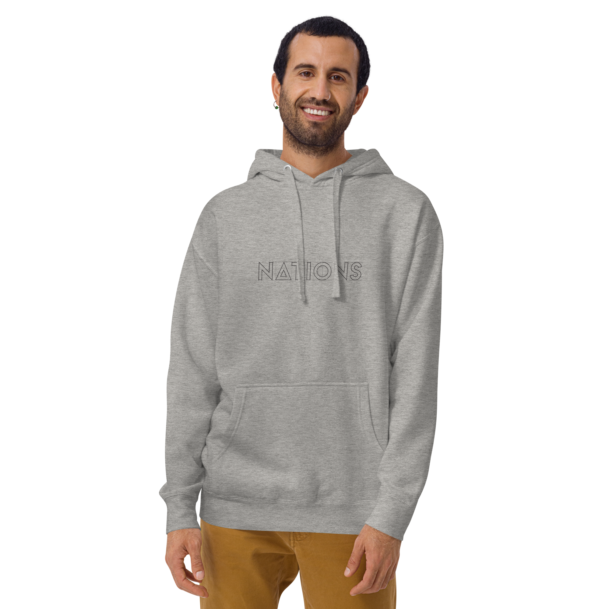 Blueprint Hoodie - Heather Grey