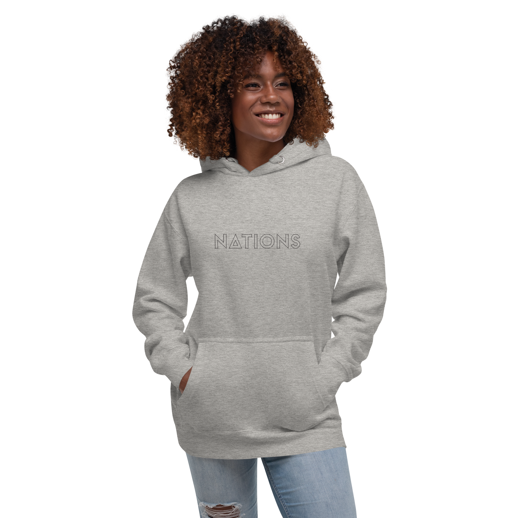 Blueprint Hoodie - Heather Grey