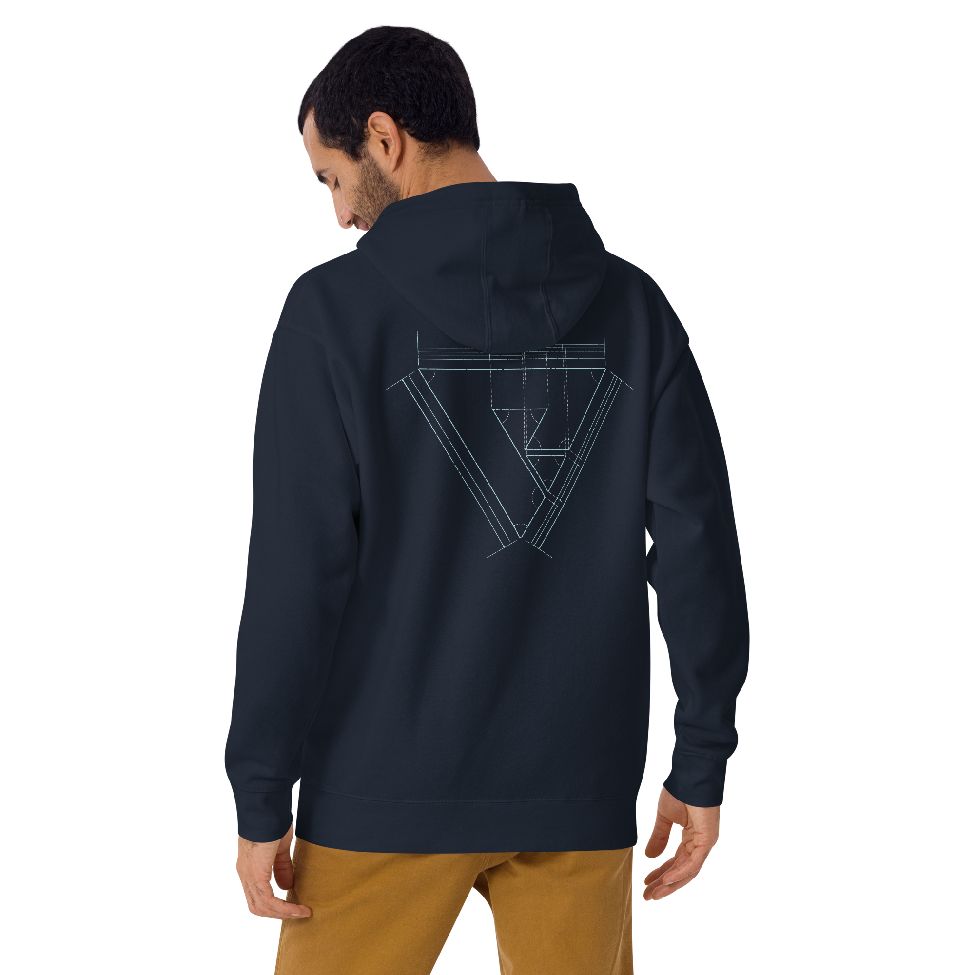 Blueprint Hoodie - Navy