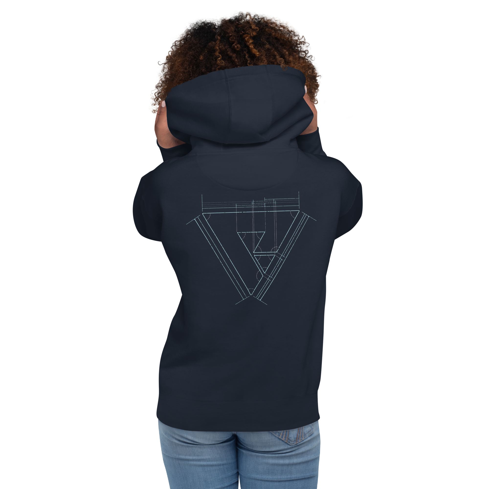 Blueprint Hoodie - Navy