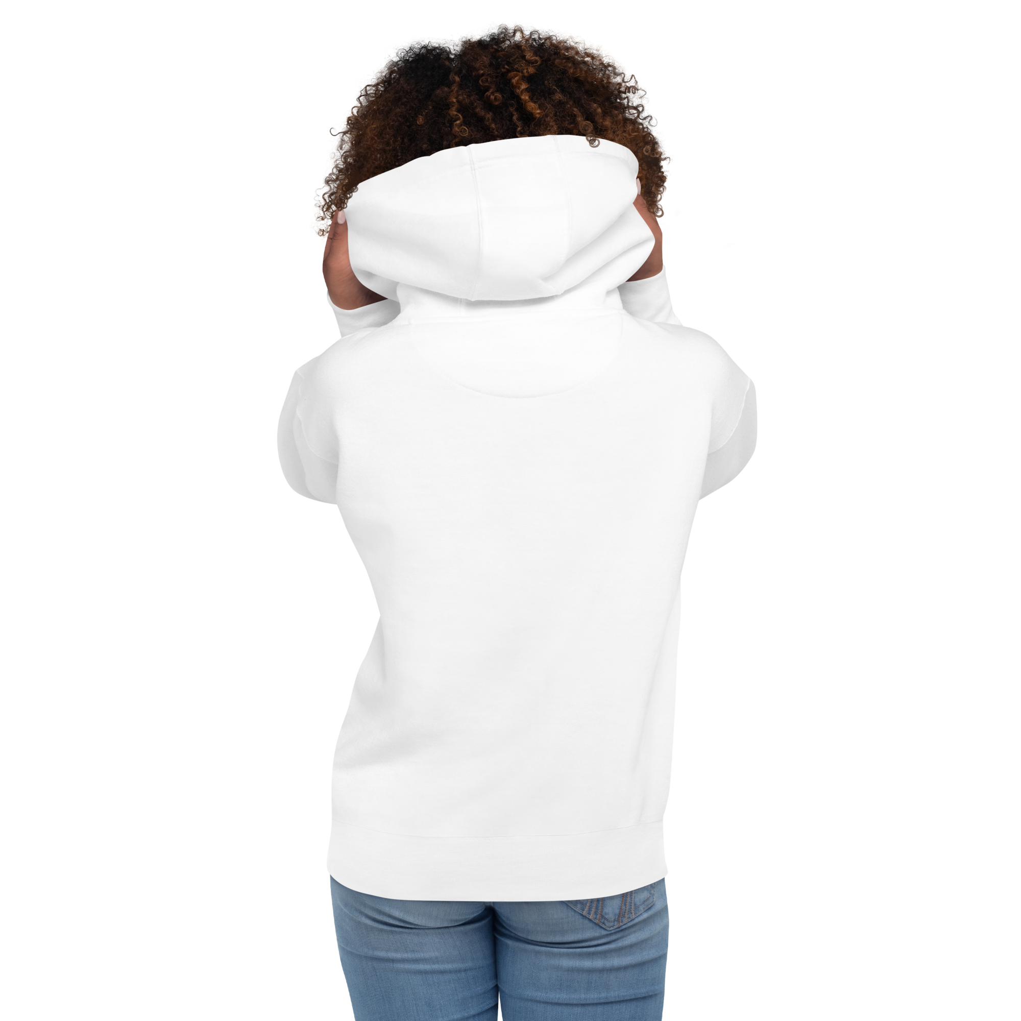 Barcode Hoodie - White