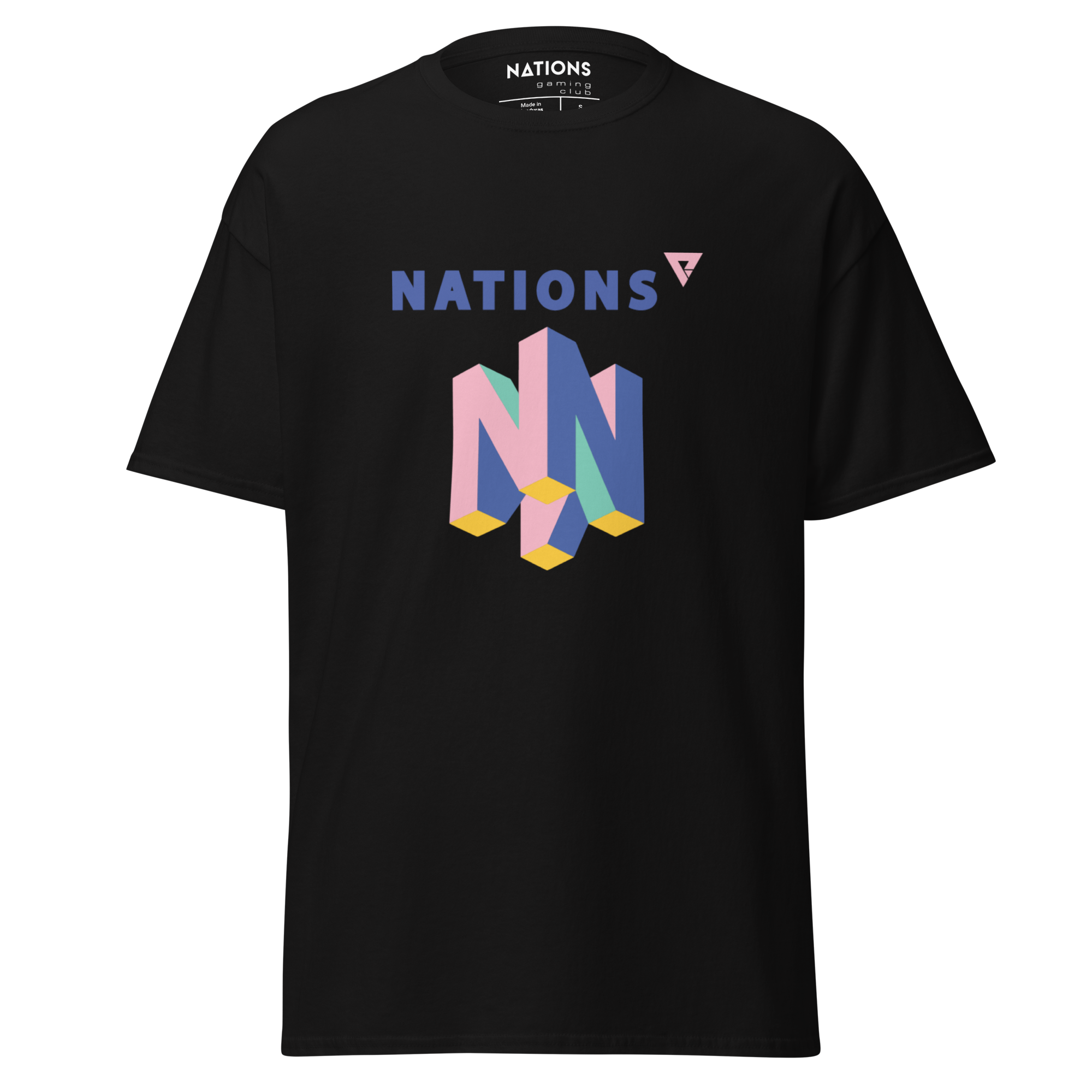 Wave64 Tee - Black