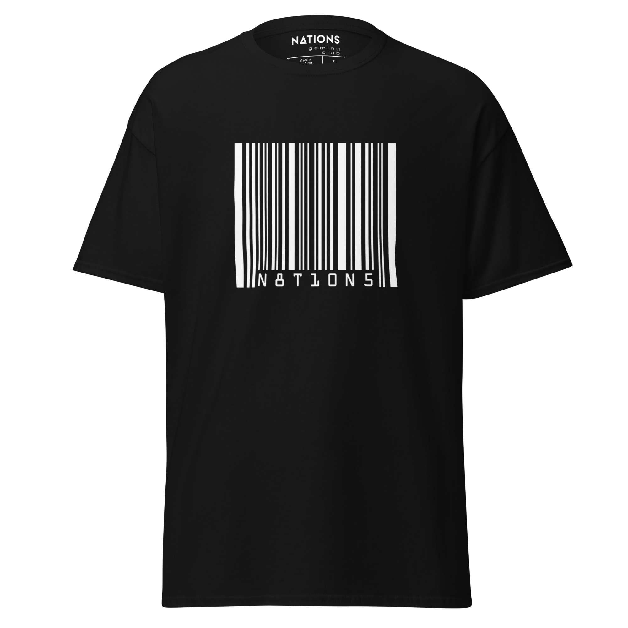 Barcode Tee - Black