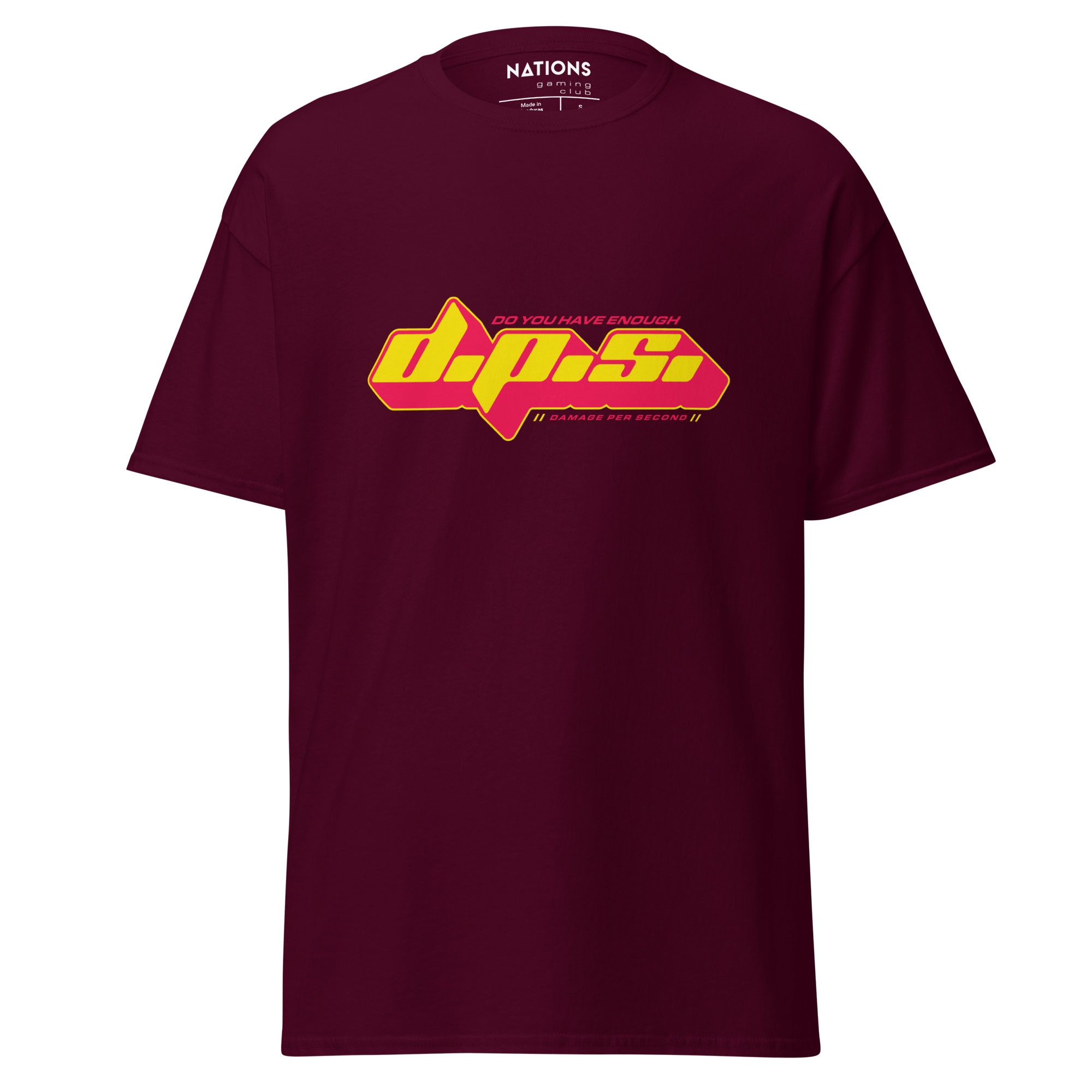 Enough DPS? Tee - Maroon