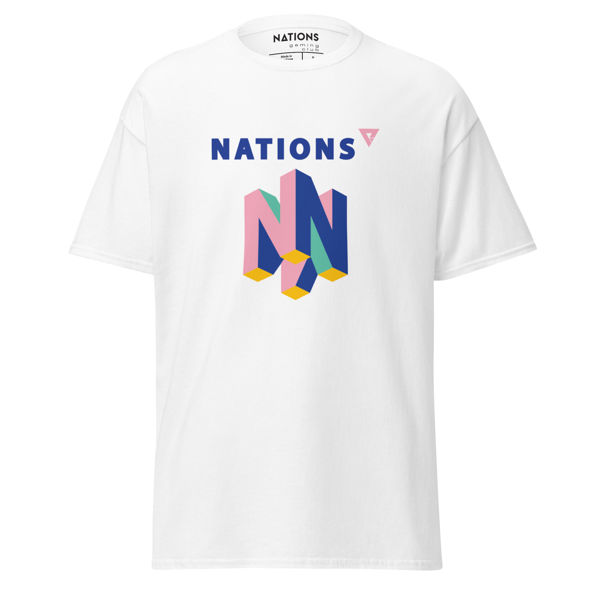 Wave64 Tee - White