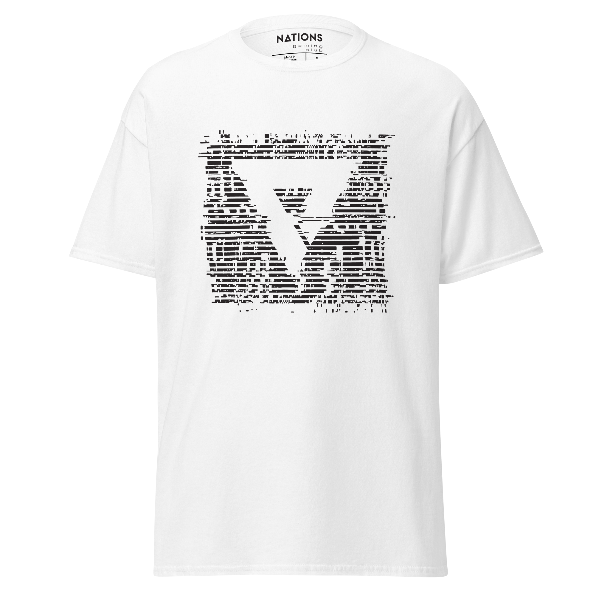 Glitch Tee - White