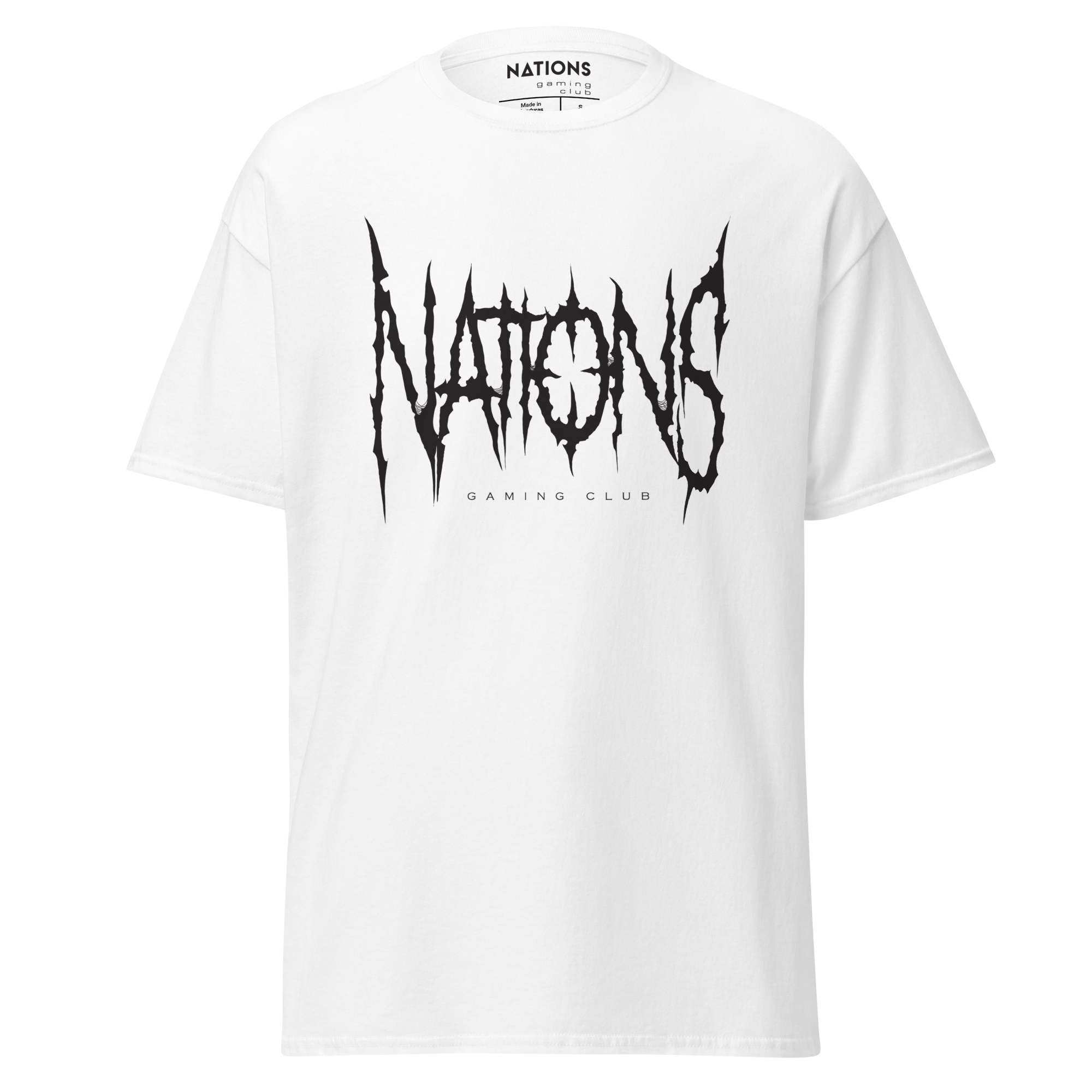 Heavy Metal Gaming Tee - White
