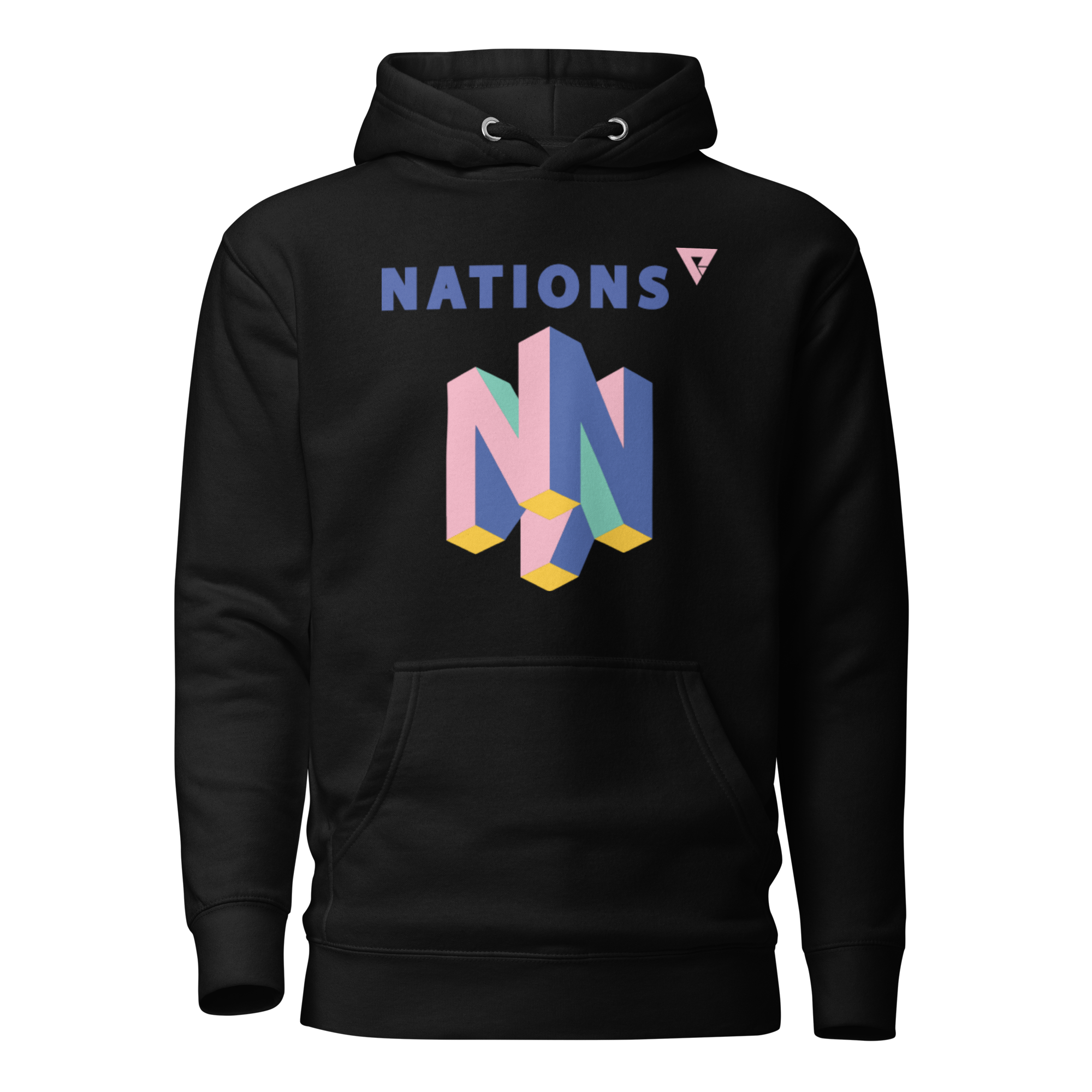 Wave64 Hoodie - Black