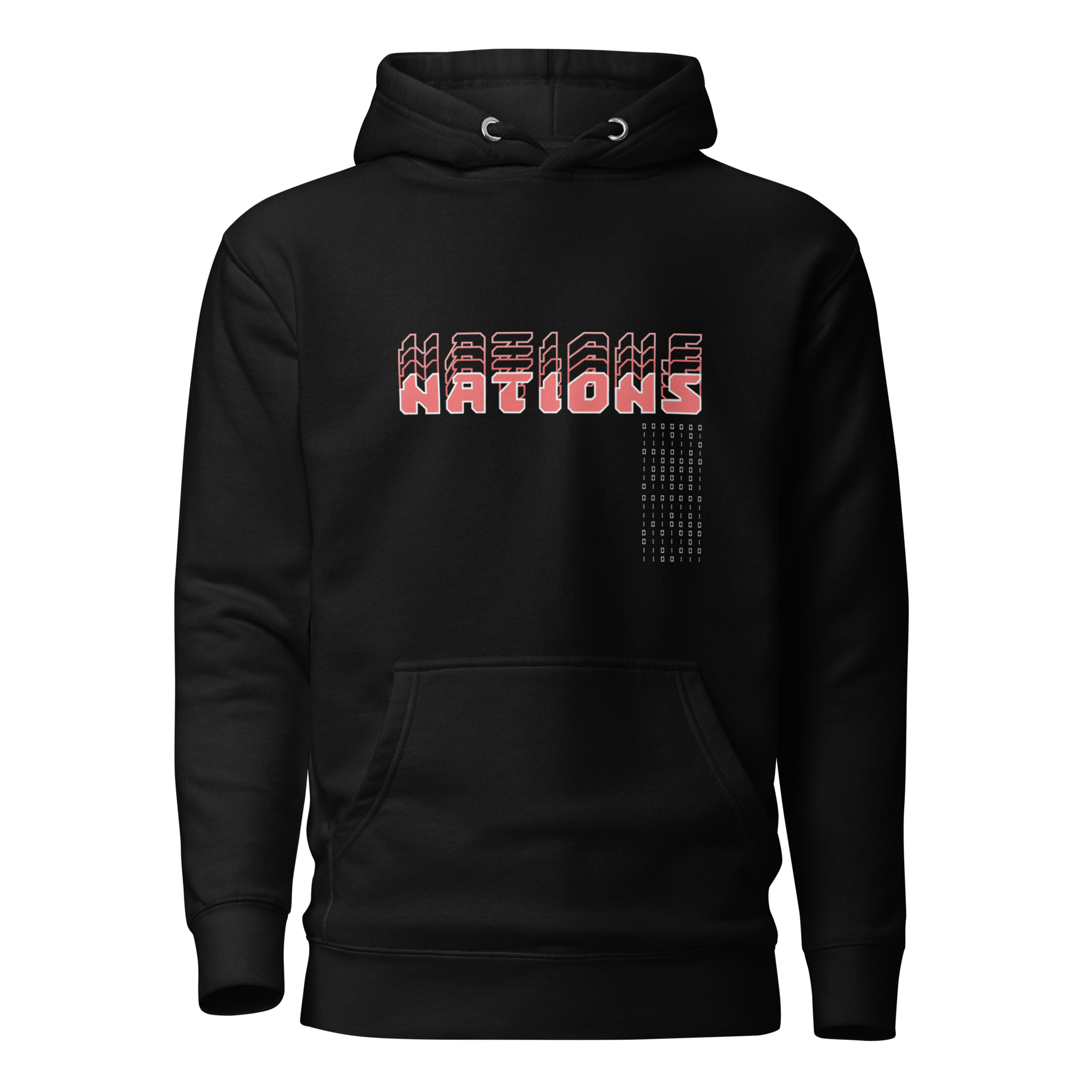 Retro Code Hoodie - Black