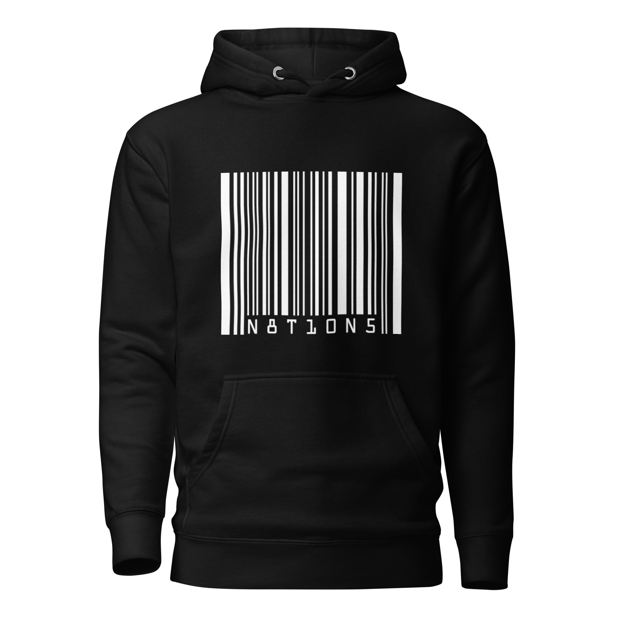 Barcode Hoodie - Black