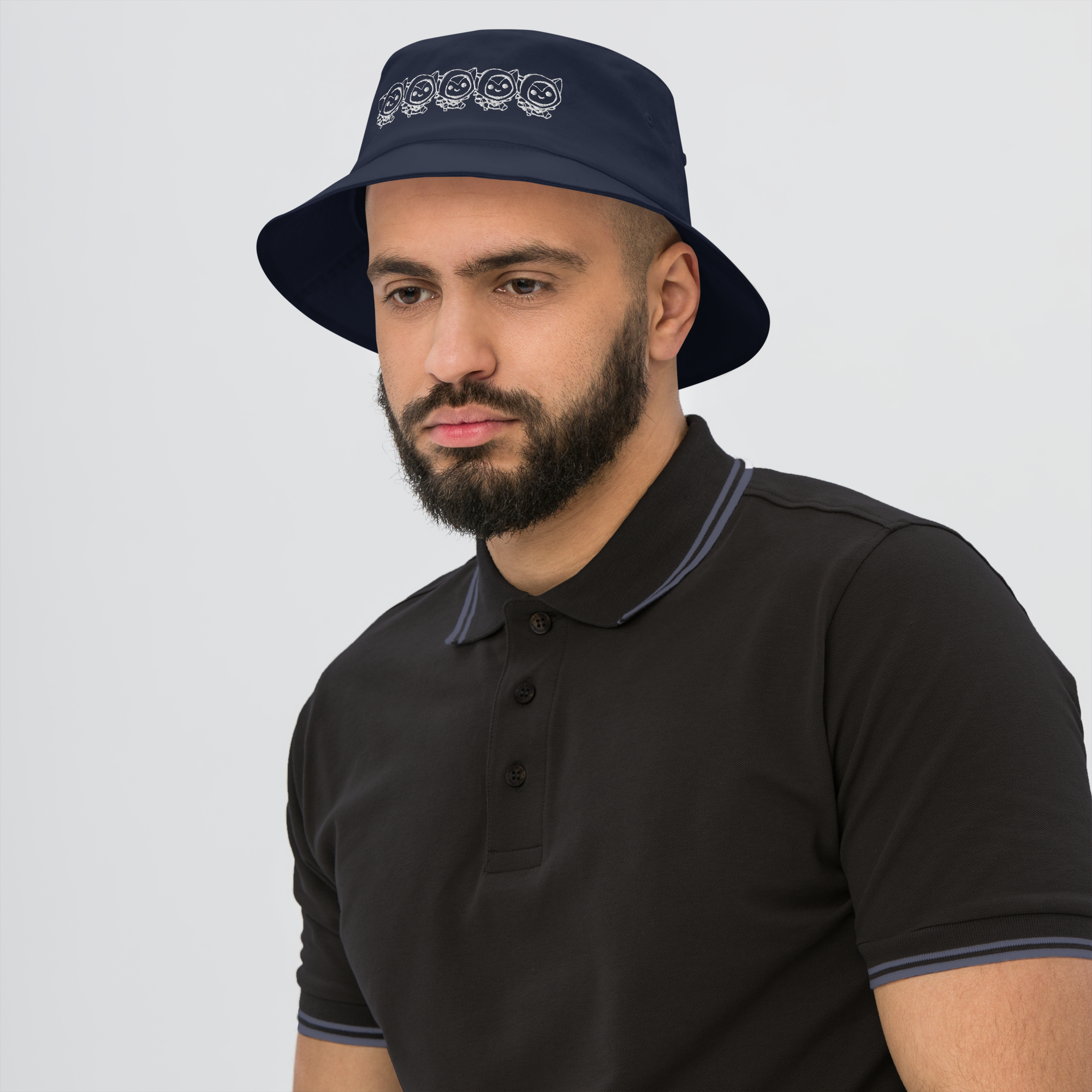 Meepo Line Bucket Hat