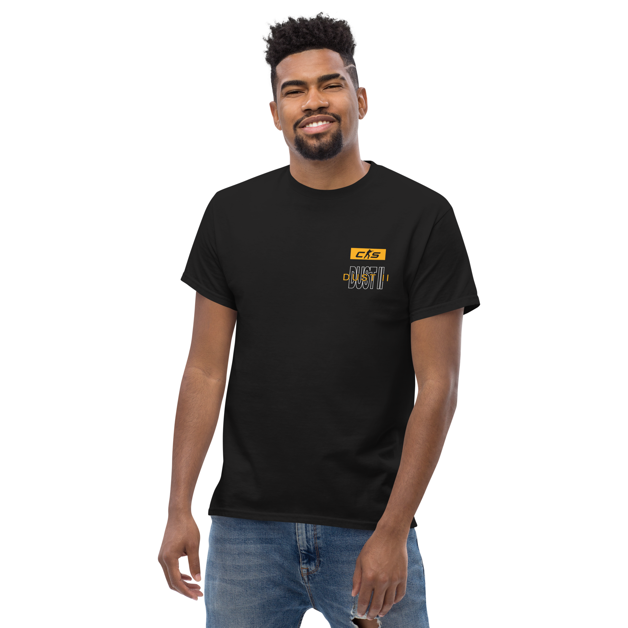 CS2 Dust II Map Tee