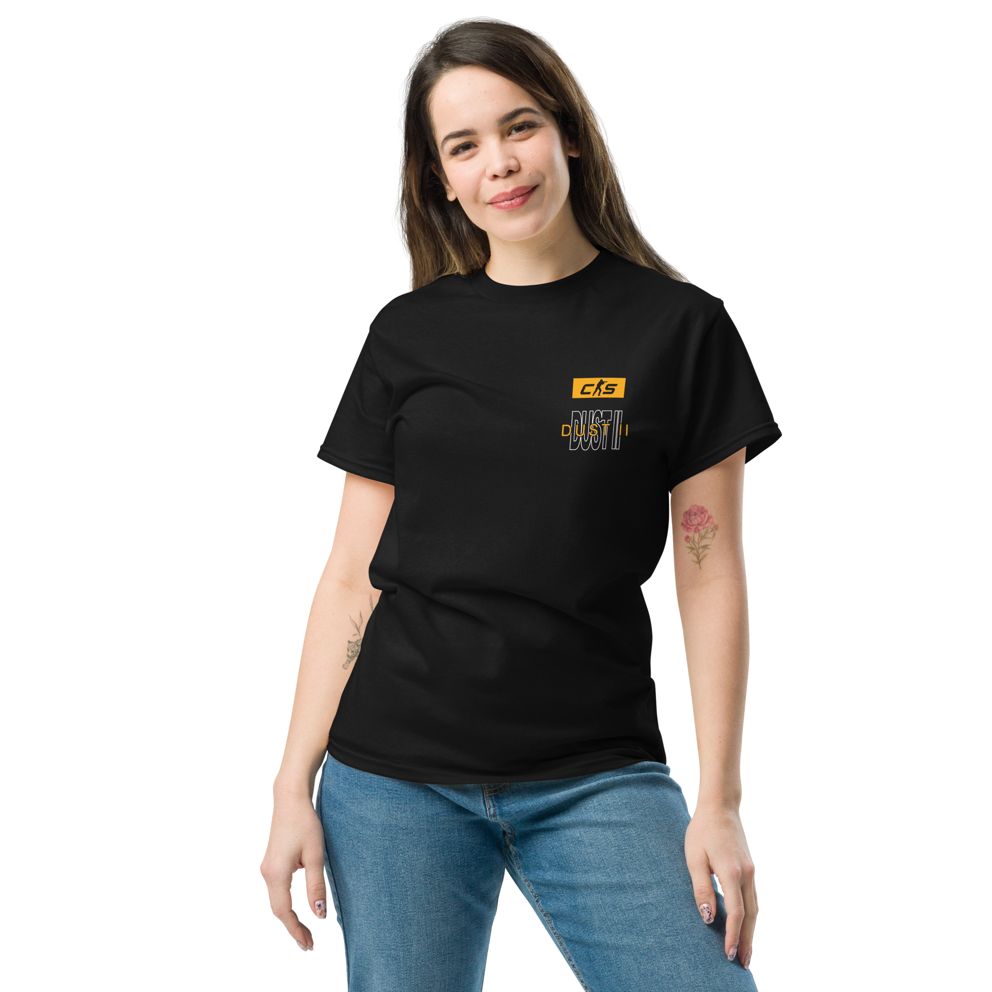 CS2 Dust II Map Tee