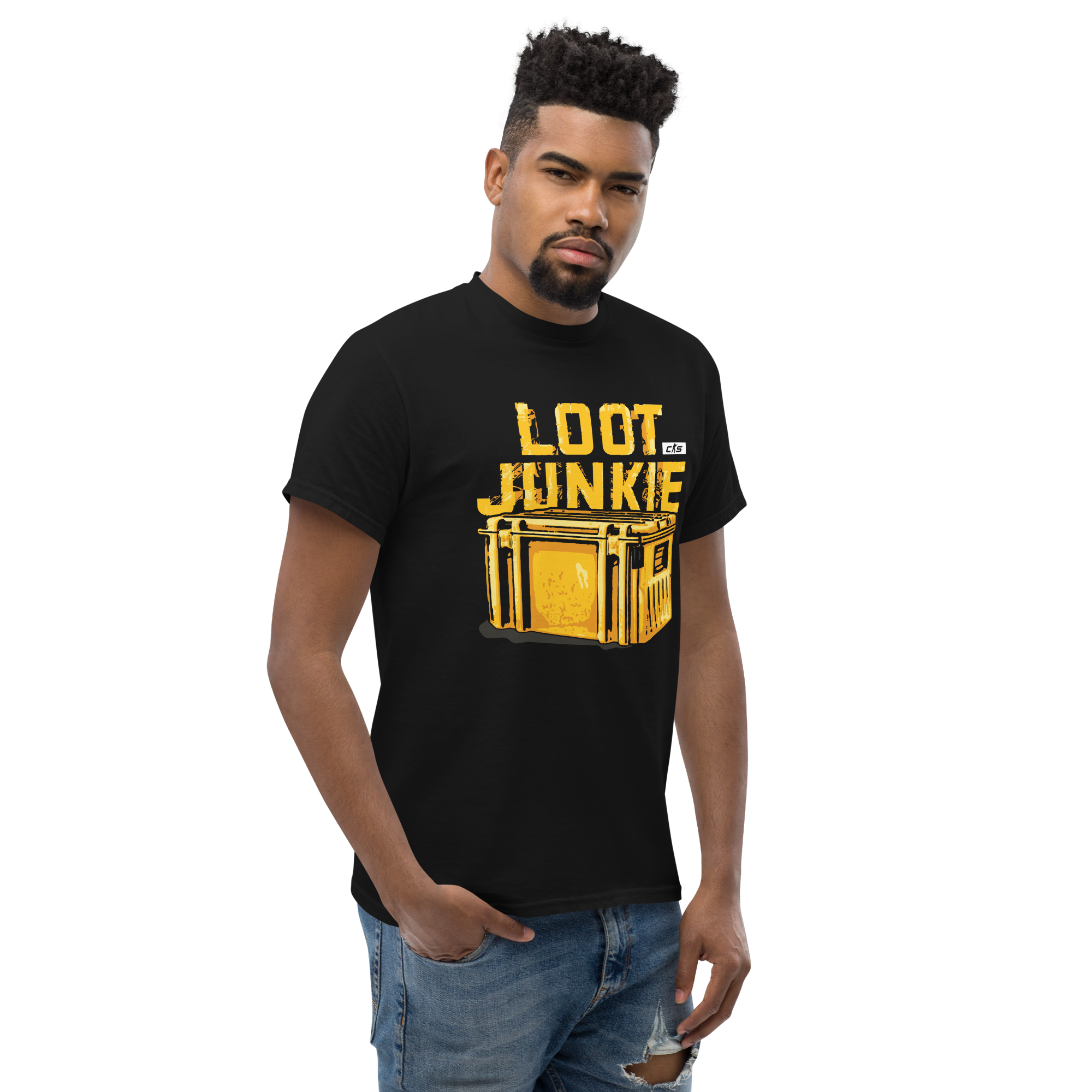 CS2 Loot Junkie Tee [Black]