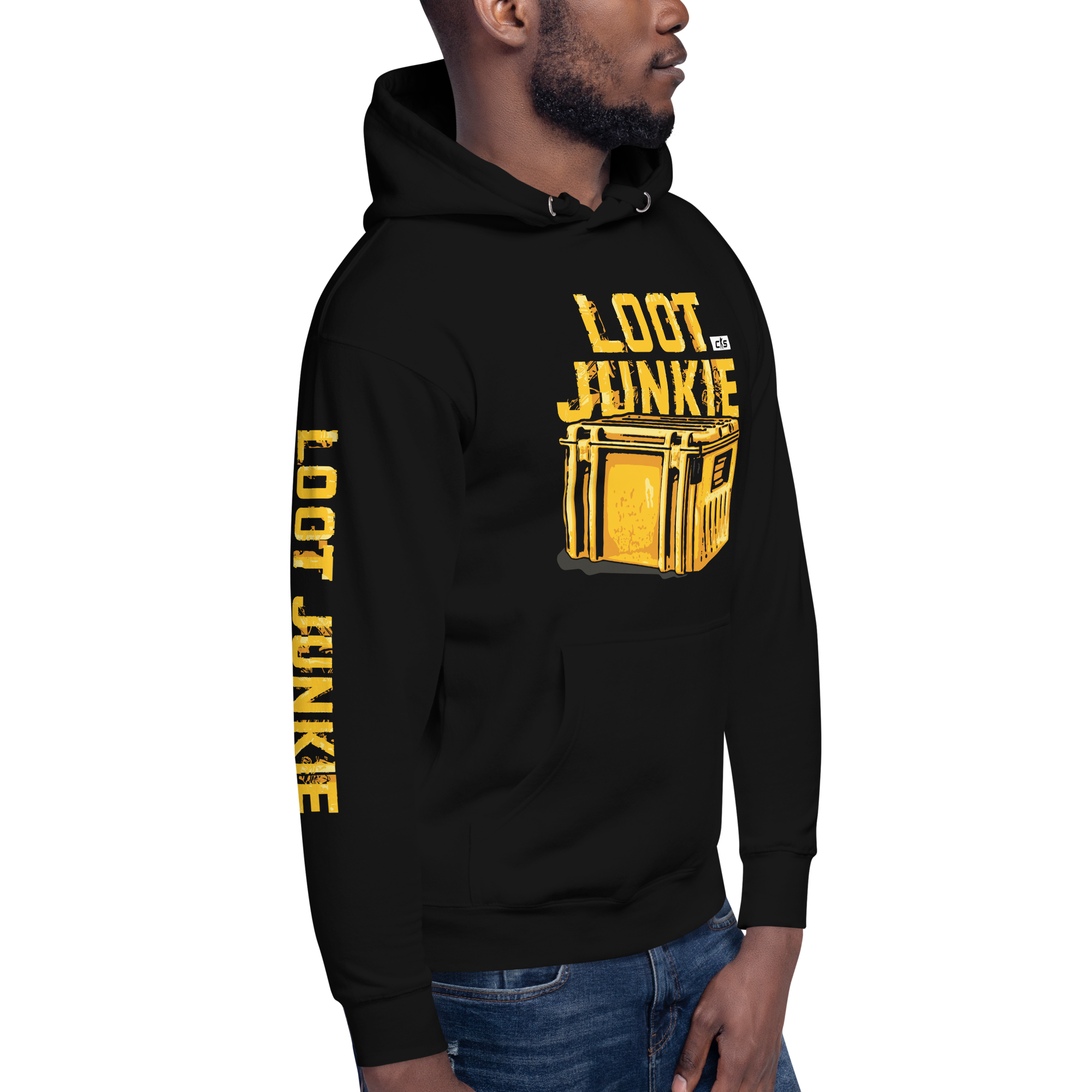 CS2 Loot Junkie Hoodie [ Black ]