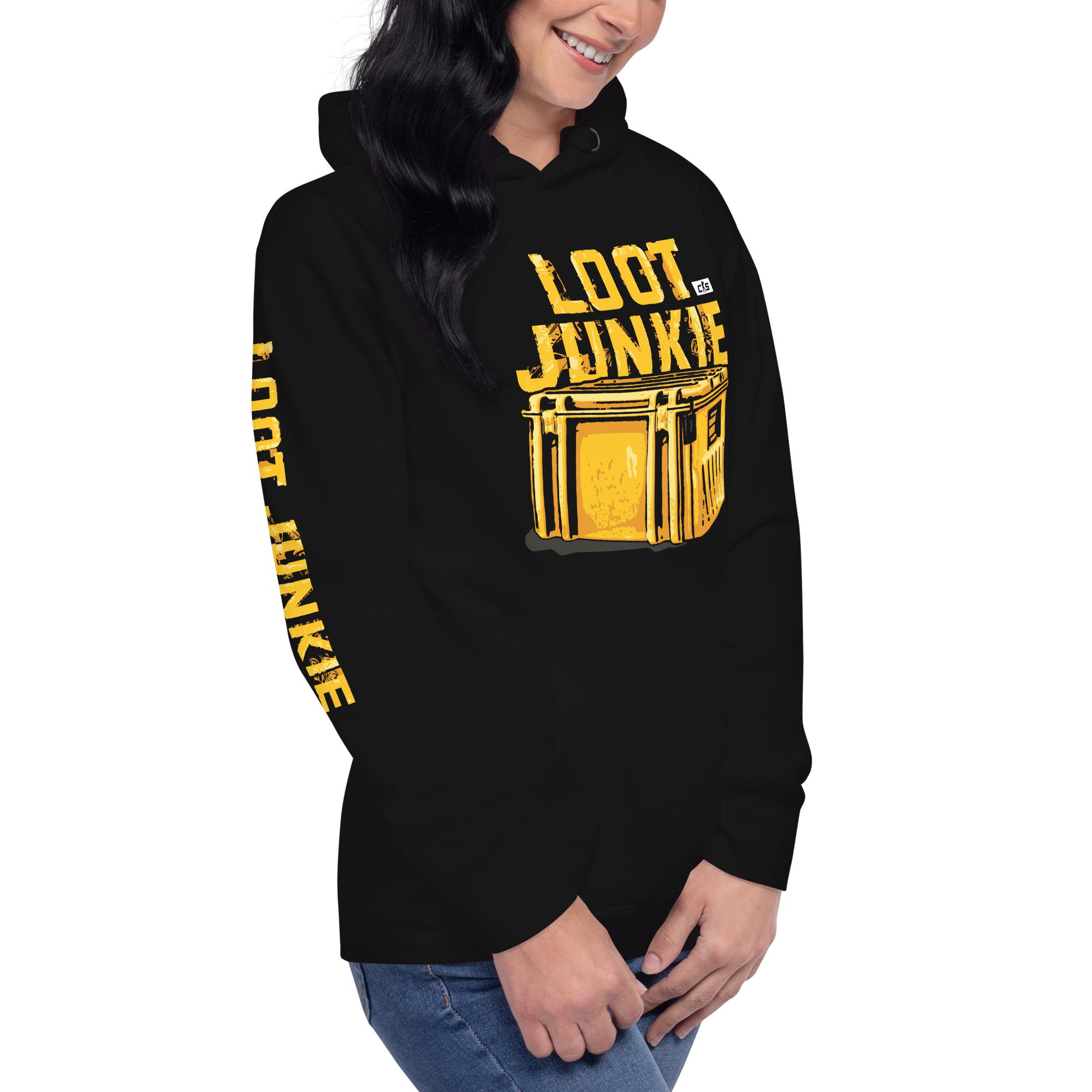 CS2 Loot Junkie Hoodie [ Black ]