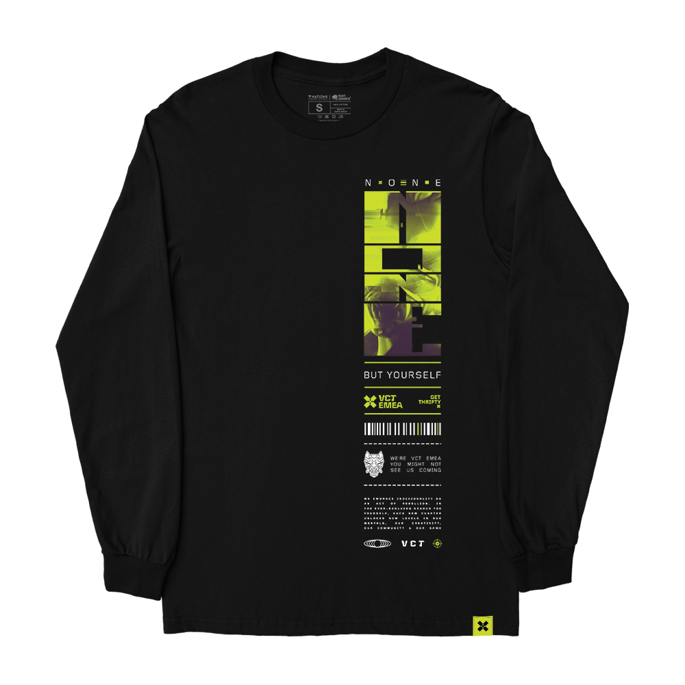 VCT None Long Sleeve Tee [BLACK]