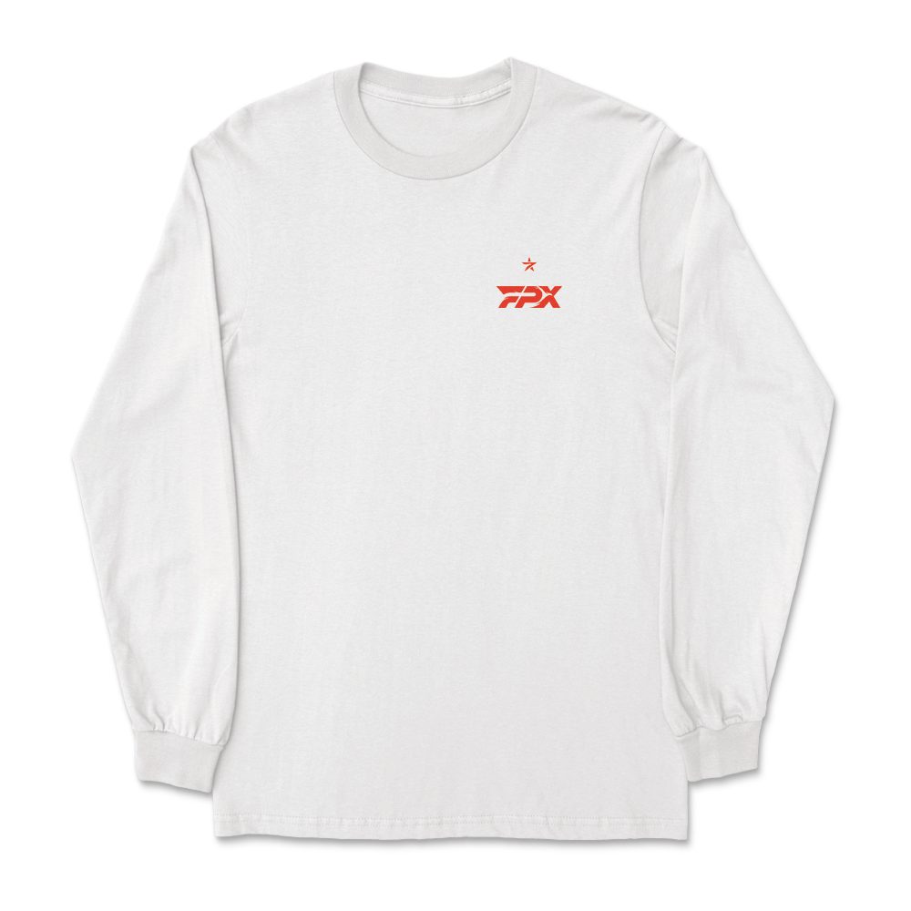 FPX - Small Logo Long Sleeve Tee [White]