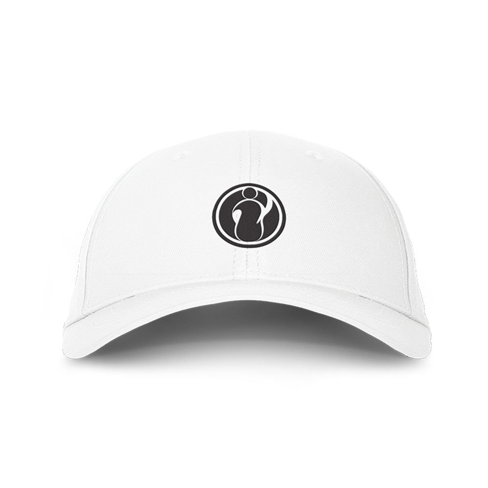Invictus - Logo Dad Hat [White]