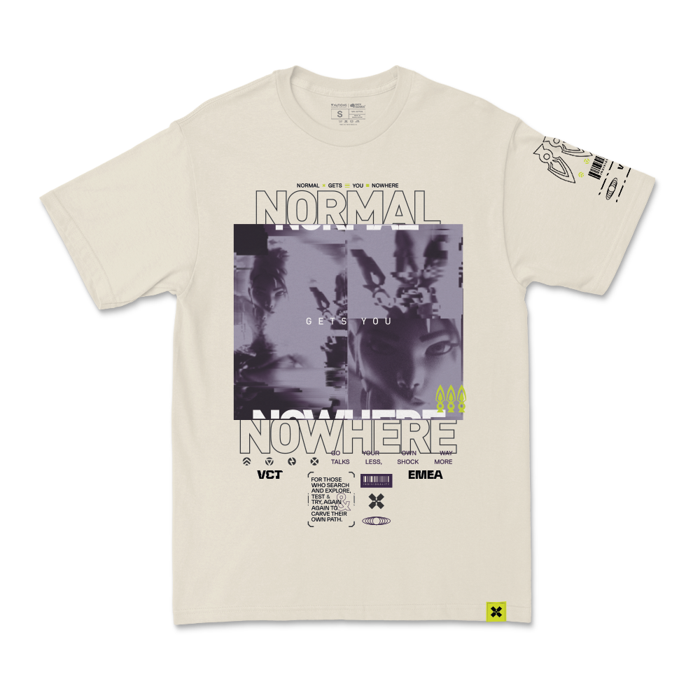 VCT Nowhere Tee - [NATURAL]