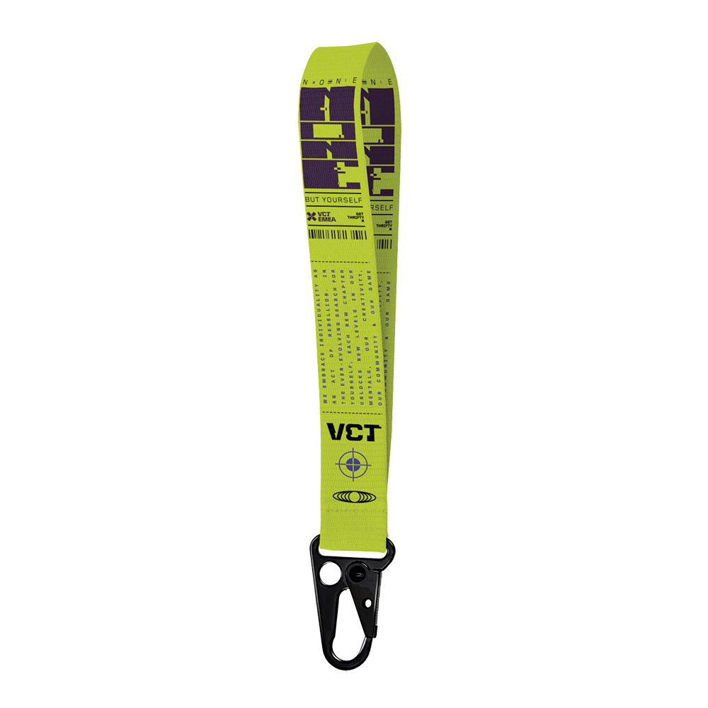 VCT Wrist Lanyard - [NEON]