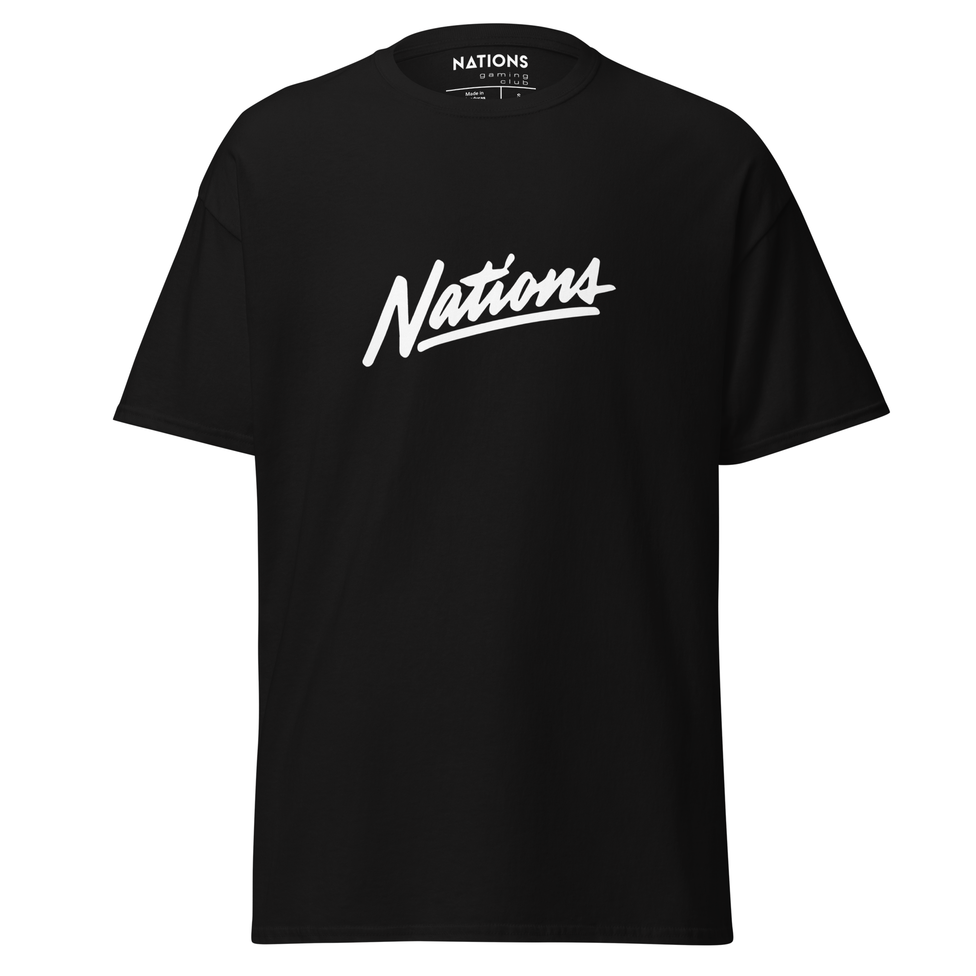 Script Tee - Black