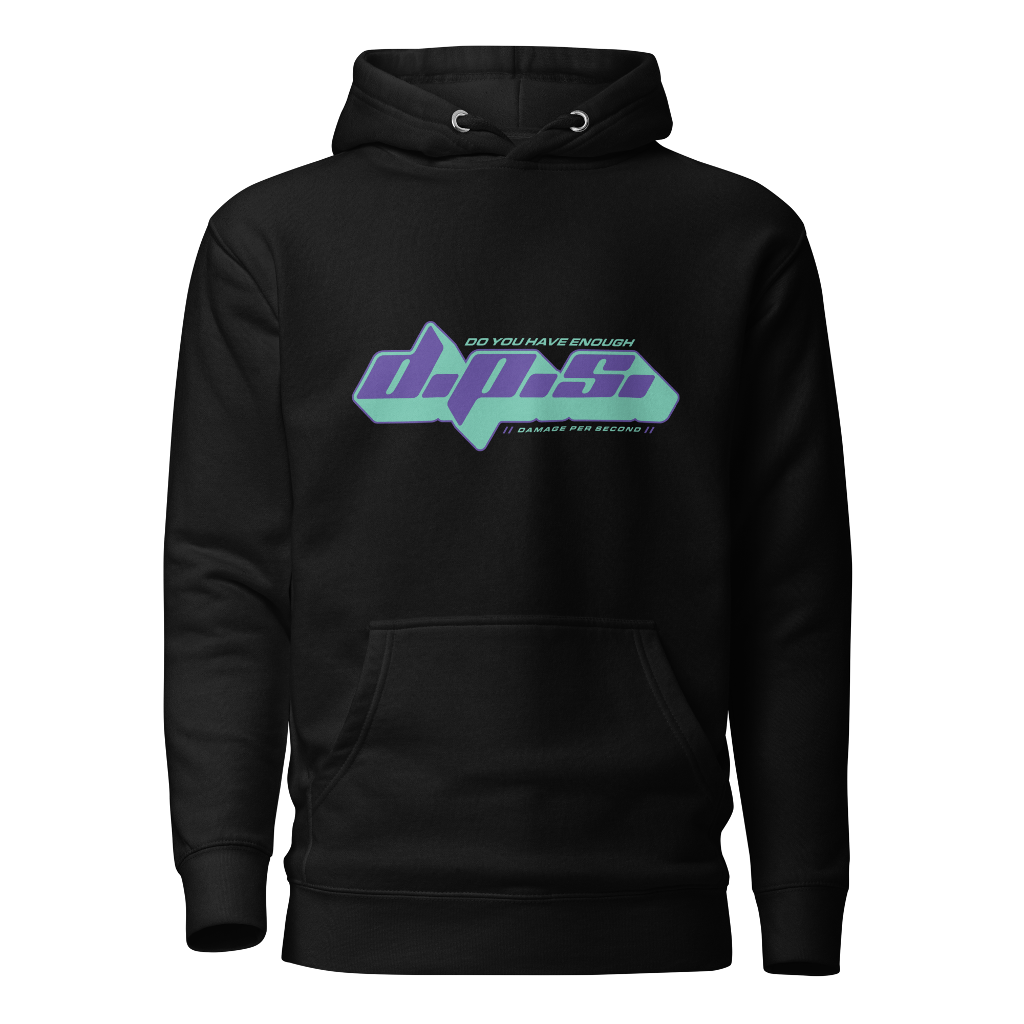 Enough DPS? Hoodie - Black